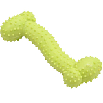 Игрушка жевательная "Любимое лакомство", TPR, 11 х 4 см, салатовая 7112321