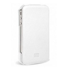 Чехол футляр-книга GRESSO для iPhone 5 белый. Монако