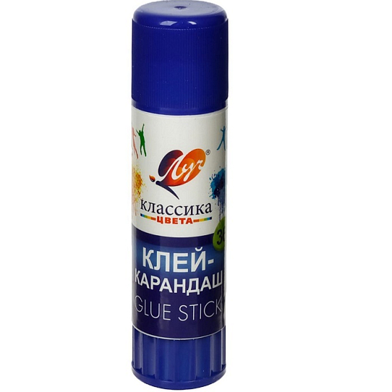 Клей-карандаш PVP 36 г Луч «Классика»