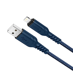 Кабель USB <--> Lightning  2.0м HOCO X59 Victory синий