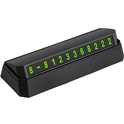 Автовизитка ISA А01 черная