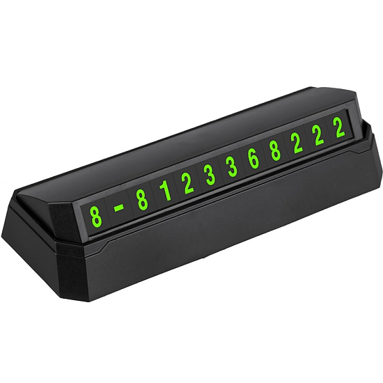 Автовизитка ISA А01 черная