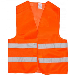 Жилет светоотражающий универсальный оранжевый