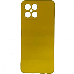 Задняя накладка ZIBELINO Soft Matte для Honor X8 (желтый) защита камеры