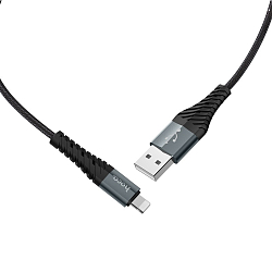 Кабель USB <--> Lightning  1.0м HOCO X38 Cool чёрный