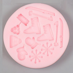 Молд "Зимние вещи" 1,5 см МИКС 7427956