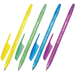 Ручка шарик. синяя 0,7мм X-333 NEON,  корпус тонир. ассорти BRAUBERG арт. BP154