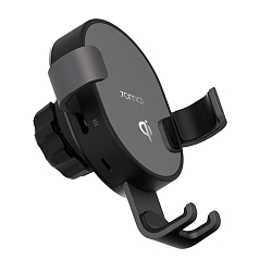 Автомобильный держатель XIAOMI 70mai Midrive PB01 с функцией беcпроводной зарядки Black