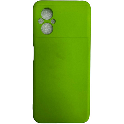 Задняя накладка ZIBELINO Soft Case для Xiaomi Poco M5 (салатовый)