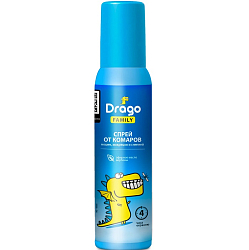 Средство репеллентное GRASS Drago FAMILY NS-0005, спрей, 100мл