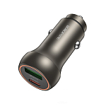 Авто ЗУ 1USB/1Type-C 3A BOROFONE BZ32B Fresh Gold, PD30W, Type-C-Type-C