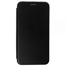 Чехол футляр-книга NEYPO для iPhone XR, PREMIUM, экокожа, чёрный