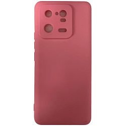 Задняя накладка SILICONE COVER для Xiaomi 13 Pro 5G №07 Роовый