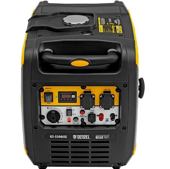 Генератор инверторный DENZEL GS-3000iS, 3,0 кВт, 230 В, закрытый корпус, ручной старт/