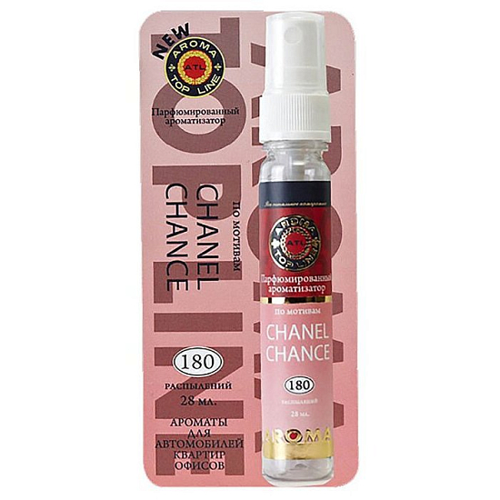 Ароматизатор №10 Chanel chance спрей 28ml