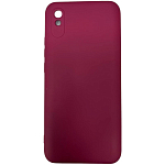Задняя накладка SILICONE COVER для Xiaomi Redmi 9A №14 Вишня