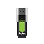USB 256Gb Lexar JumpDrive S57 чёрный/зелёный