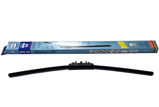 Дворник бескаркасный ALCA SUPER FLAT 19` (480 мм)