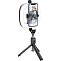 Монопод HOCO, LV03 Plus, Showfull, bluetooth, чёрный, (мятая упаковка)