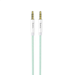 Кабель Jack 3.5 <--> Jack 3.5  1.0м HOCO UPA19 зелёный
