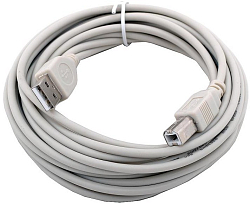 Кабель USB для принтера AM-BM  4.5м GEMBIRD/CABLEXPERT CC-USB2-AMBM-15, AM/BM, пакет