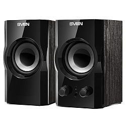 Колонки 2.0 SVEN SPS-606 Black (2*3Вт)