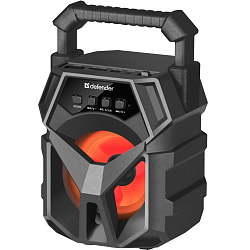 Колонка портативная DEFENDER G98, Light, чёрный