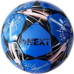 Мяч футбольный Next, ПВХ 1 слой, 5 р., камера рез., маш.обр.,МИКС