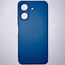 Задняя накладка ZIBELINO Soft Case для Xiaomi Redmi 13C 4G/Poco C65 4G (темно-синий)