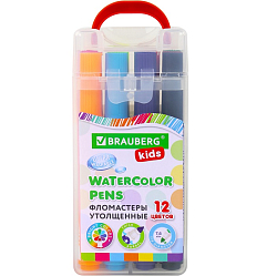 Фломастеры BRAUBERG KIDS 12 цв 152187