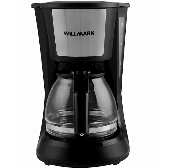 Кофеварка капельная WILLMARK WCM-1255D черный