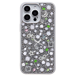 Задняя накладка PC097 POSH SHINE для iPhone 15 Pro Max (white) (237453)