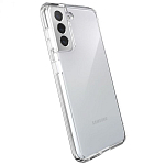 Силиконовый чехол CLEAR CASE для Samsung Galaxy S21 прозрачный