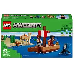 Конструктор LEGO Minecraft 21259 Путешествие на пиратском корабле