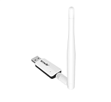 Адаптер WiFi TENDA U1, 802.11n, USB 2.0, 300 Mбит/с. С антенной, 2.4 ГГц (1/90)