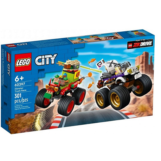 Конструктор LEGO City 60397 Гонка на Монстр-траках