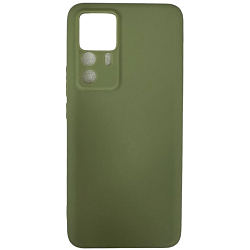Задняя накладка ZIBELINO Soft Matte для Xiaomi 12T/12T Pro (оливковый) защита камеры