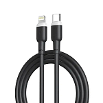 Кабель Lightning <--> Type-C  1.0м XO NB-208A, 20Вт, PD, черный