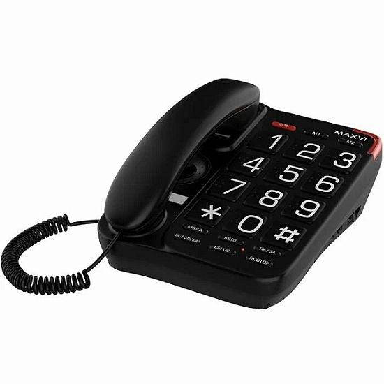 Телефон MAXVI CB-01 черный
