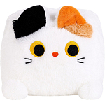 Мягкая игрушка «Котик-кубик», 18 см, белый