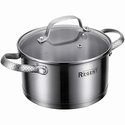 Кастрюля 2.4л REGENT Linea SIRENA 65-0218; 18х9,5 см