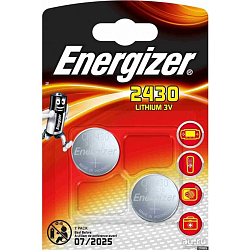 Элемент питания ENERGIZER CR2430 Lithium BL-2 (20/200)