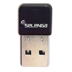 Адаптер WiFi SELENGA 2446 (без антенны) черный
