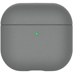 Кожанный чехол KZDOO LUXCRAFD для AirPods 4 титан