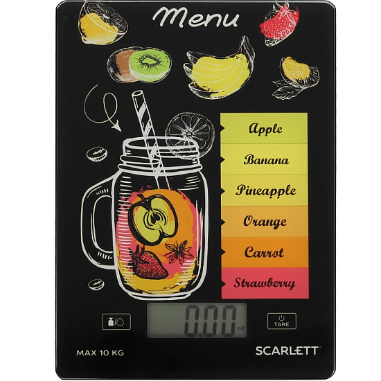 Весы кухонные SCARLETT SC-KS57P77 смузи