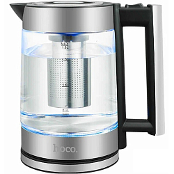 Чайник электрический HOCO HA01A Kitchen, серебряный
