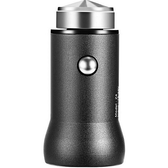 Авто ЗУ 1USB 2.1A HOCO Z4 черный
