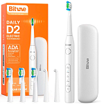 Зубная щетка BITVAE Daily Toothbrush (D2 + Case) GLOBAL White