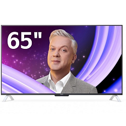 Телевизор Яндекс ТВ Станция с Алисой (YNDX-00096) 65" QLED, черный