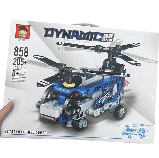 Конструктор Вертолет  858